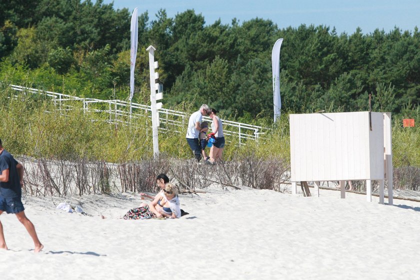 Jacek Magiera, urlop, wakacje, plaża, rodzina