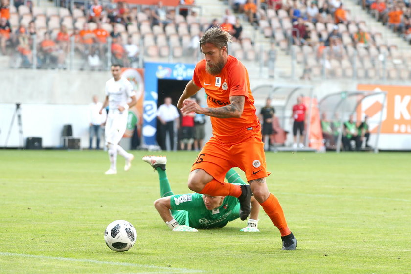 Pilka nozna. Ekstraklasa. Lechia Gdansk - Zaglebie Lubin. 22.09.2018