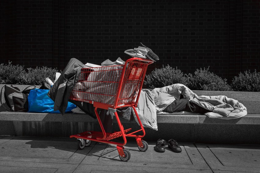 Beskućnici u Njujorku