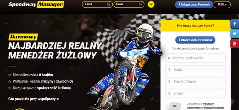 Na Wspieram.to ruszyła zbiórka na manager żużlowy SpeedwayManager.pl