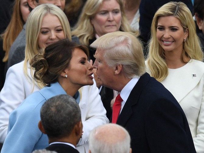 Melanija i Donald Tramp