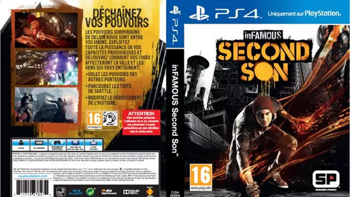 Wiemy, ile inFamous: Second Son zajmie miejsca na dysku