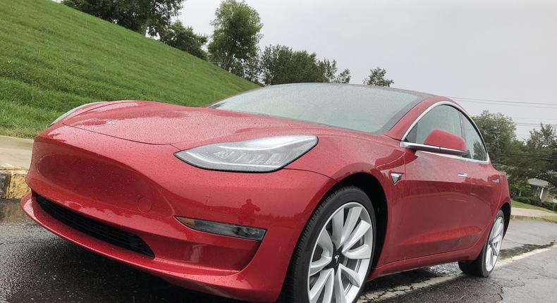 Tesla doesn't do model years, but the $57,500 Long Range Premium I tested was more or less a 2019. It had a 75-kilowatt-hour battery pack and could travel 310 miles on a single charge.