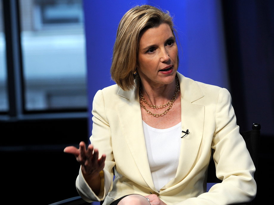 Sallie Krawcheck, former head of Bank of America's wealth and asset management division.