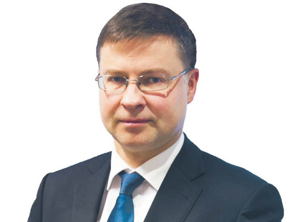 Valdis Dombrovskis, wiceprzewodniczący wykonawczy Komisji Europejskiej