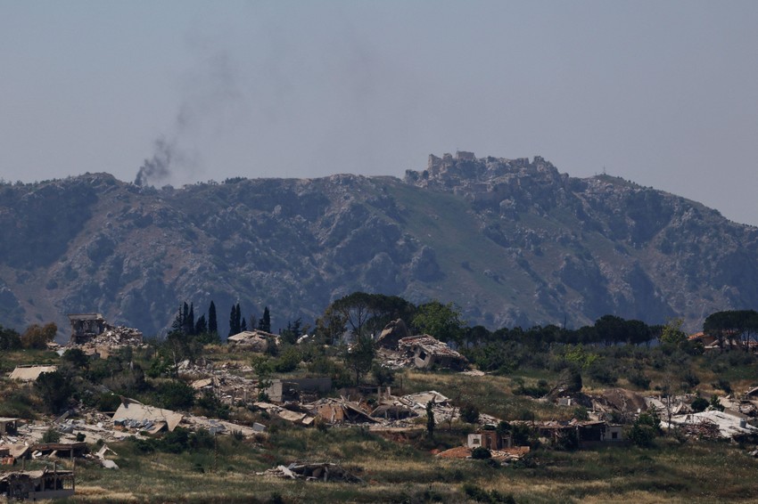 Izuzetna strateška pozicija tvrđava i grebena vekovima - pogled ka reci Litani | Foto: Reuters