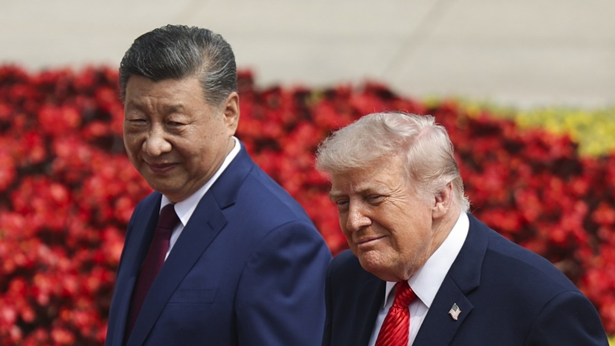 Si Đinping i Donald Tramp u Pekingu 14. maja
