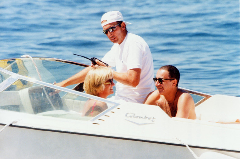 Księżna Diana i Dodi Al-Fayed w St. Tropez w sierpniu 1997 r.