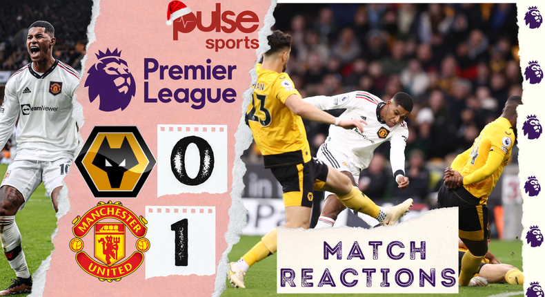 Manchester United defeated Wolves 1-0 in the Premier League