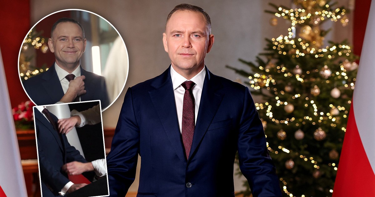 Kulisy pierwszego orędzia noworocznego Nawrockiego. Tak się przygotowywał