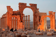 Syria Palmira Palmyra łuk triumfalny