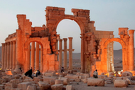 Syria Palmira Palmyra łuk triumfalny