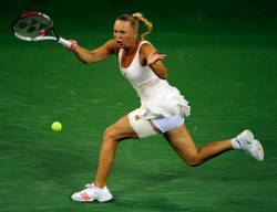 Wizyta Wozniacki przyciągnęła tłum kibiców