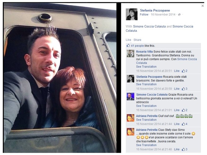 Stefania Pezzopane i Simone Coccia Colaiuta