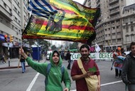 URUGUAY MARIJUANA LEGALIZE IT PROTEST