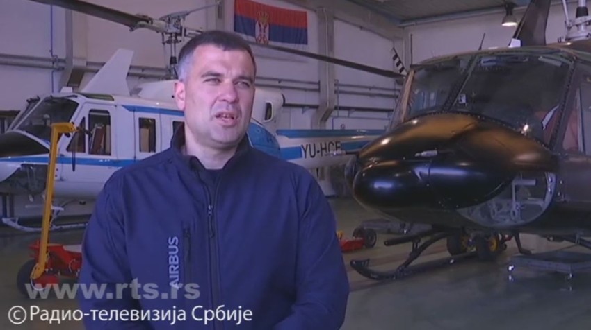 Nenad Nedić, komandant helikopterske jedinica MUP-a