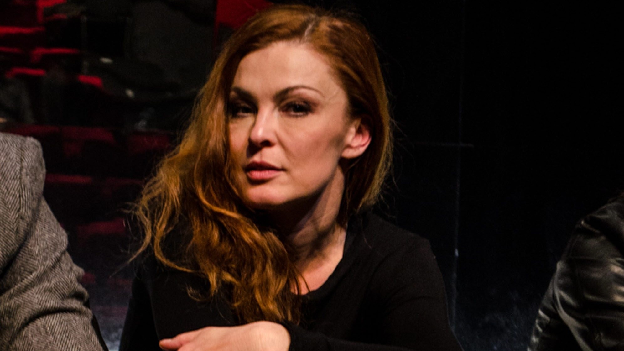 Slovenská herečka Elena Podzámska. 