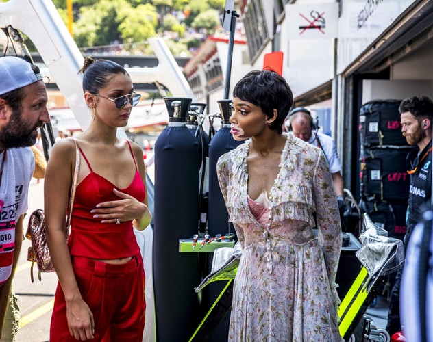 Bella Hadid i Winnie Harlow