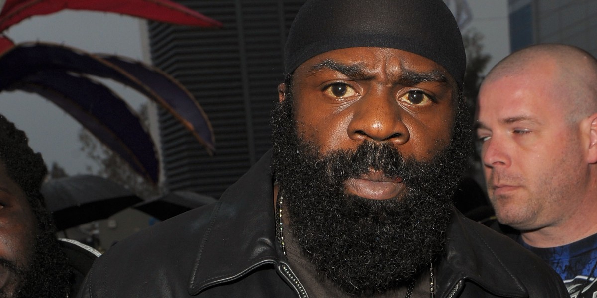 Kimbo Slice at Spike TV's Video Game Awards in Los Angeles in 2009.