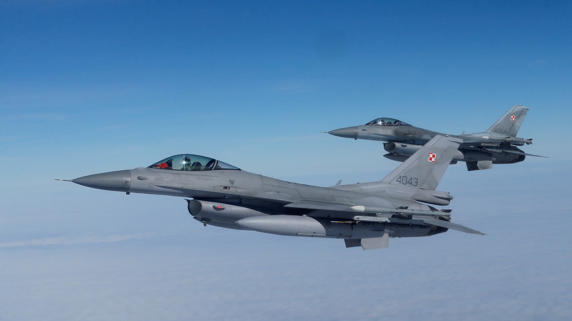 Poľské stíhačky F-16