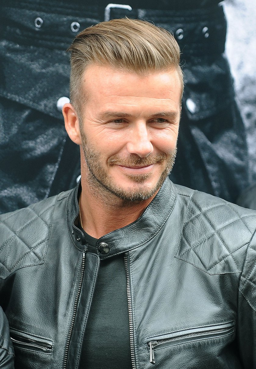 David Beckham na premierze kolekcji