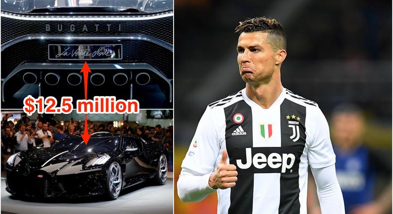 What car does Cristiano Ronaldo drive