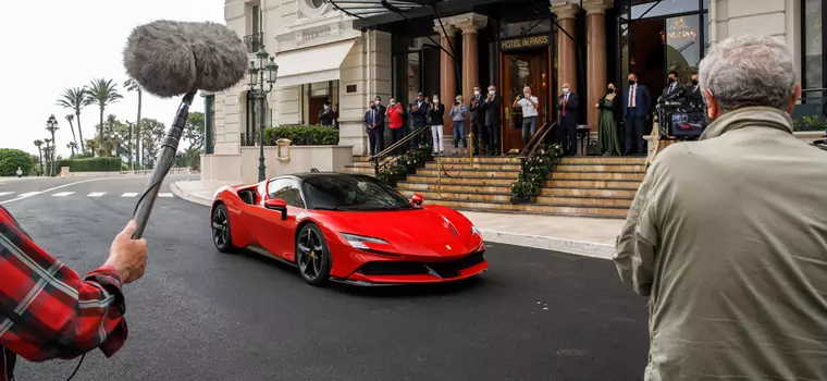 Ferrari SF90 Stradale na ulicach Monako – cały film