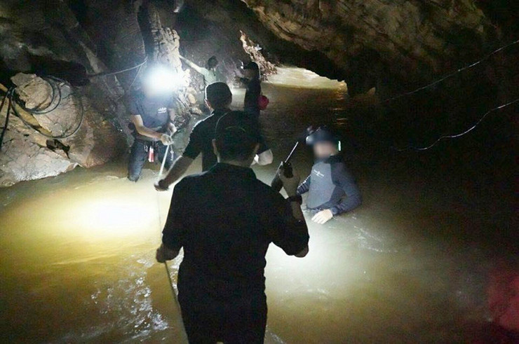   Rescue of a cave in Thailand 