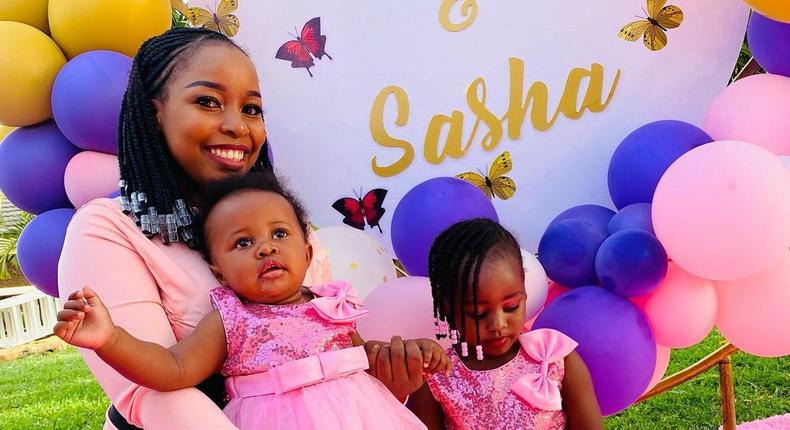 Saumu Mbuvi throws an exquisite party for her daughters as they turn 4 & 1 (Photos)