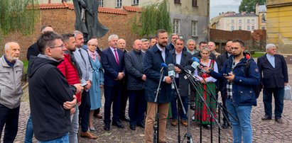 Przerwana konferencja prezesa PSL. Co tam się wydarzyło?