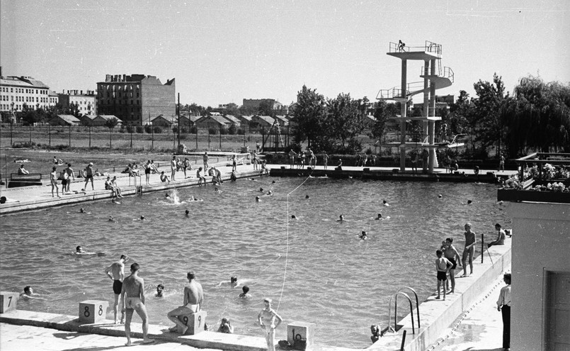 Basen Legii krótko po zakończeniu II wojny światowej