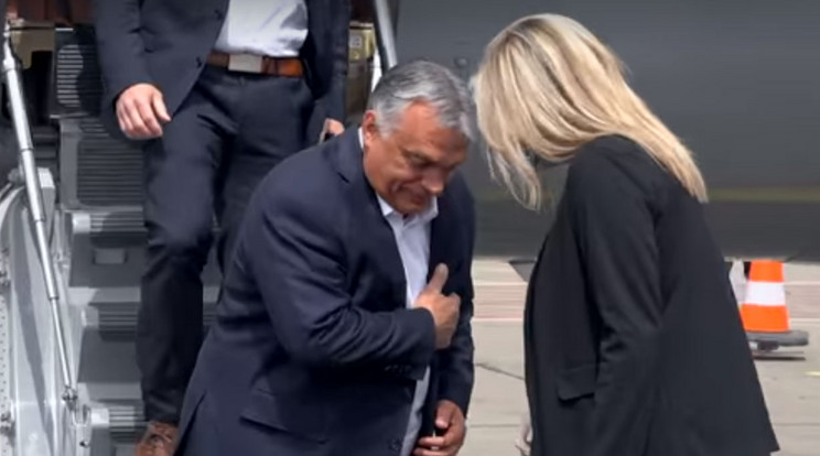Orbán Viktor Belgrádba érkezett / Fotó: Facebook