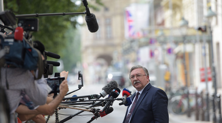 Mihail Uljanov, Oroszország bécsi ENSZ nagykövete Twitter-oldalán hálálkodott a magyaroknak / Fotó: Northfoto