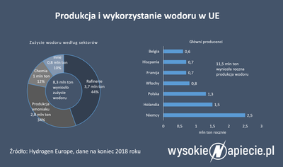 Kto zarobi na polskim wodorze? Państwowym spółkom depczą po piętach prywatni inwestorzy
