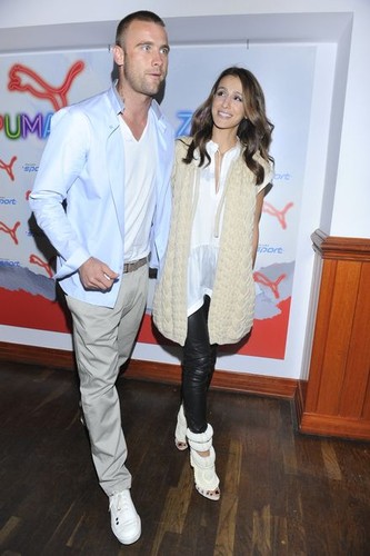 Artur Boruc i Sara Mannei