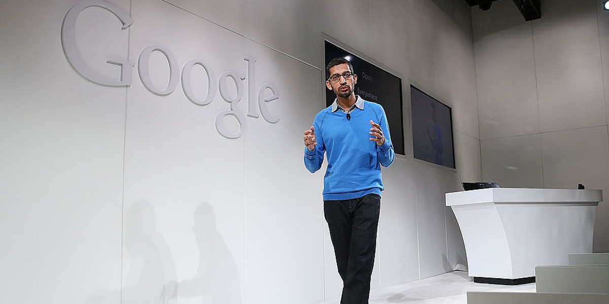 Sundar Pichai, obecny wiceprezes Google odpowiada za wyszukiwarkę Chrome i system operacyjny Android.