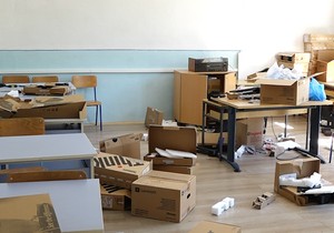 Opljačkana škola u selu Sastavci