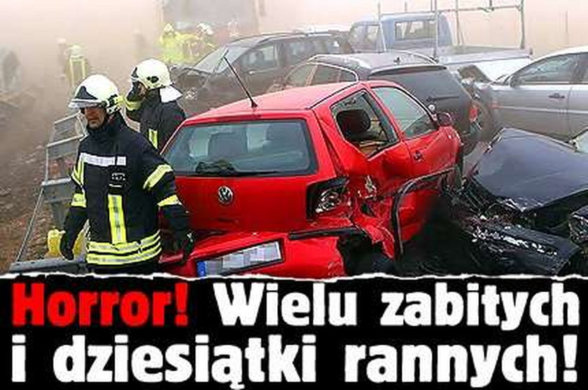 Horror! Wielu zabitych i dziesiątki rannych!