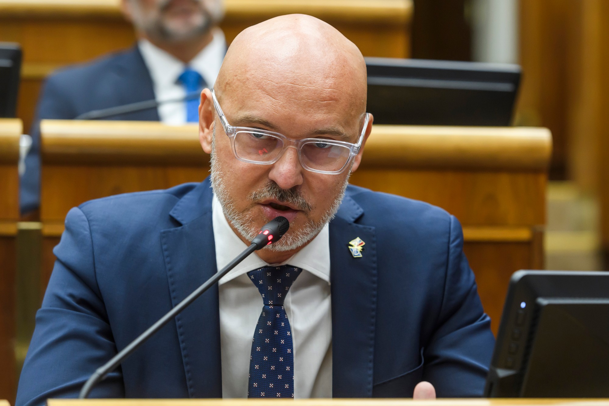 Poslanec NR SR Branislav Gröhling (SaS).