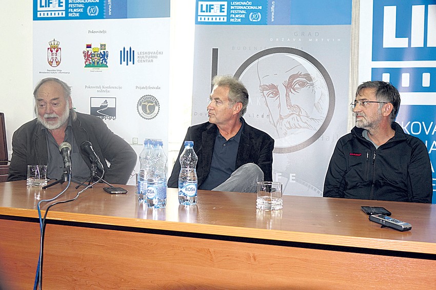 Reditelji Karpo Godina i Zrinko Ogresta i glumac Zoran Cvijanović, članovi žirija festivala LIFFE