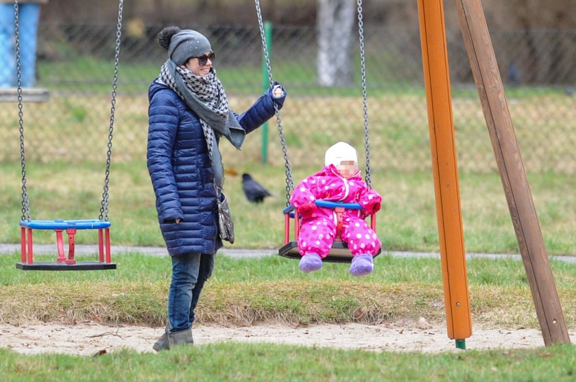 Katarzyna Cichopek z córką