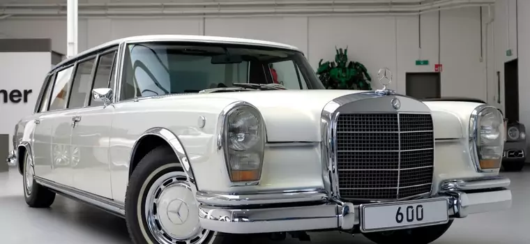 Mercedes 600 Pullman z kabiną od Maybacha 62