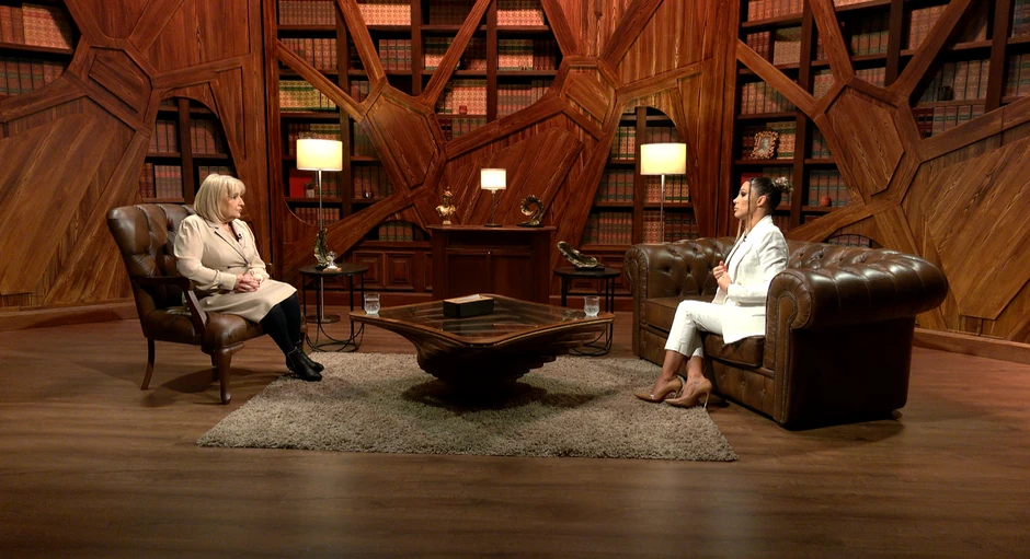 Sandra Afrika, emisija "Na terapiji sa Slavicom Đukić Dejanović"