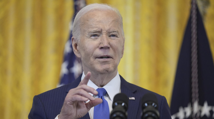 Joe Biden kínos ügybe keveredett/Fotó: MTI/AP/Evan Vucci