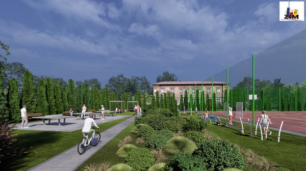 Przy zespole szkolno-przedszkolnym postanie m.in. siłownia plenerowa, strefa do kalisteniki i tor przeszkód