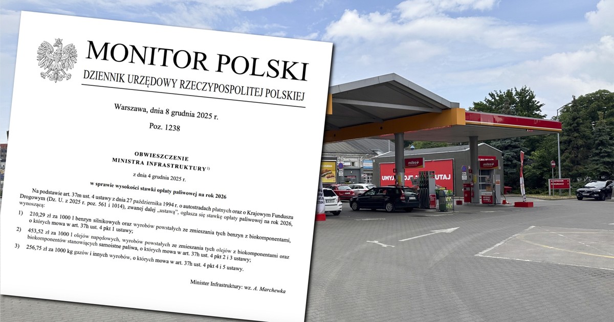 Opłata doliczana do paliwa w górę. Minister obiecywał co innego