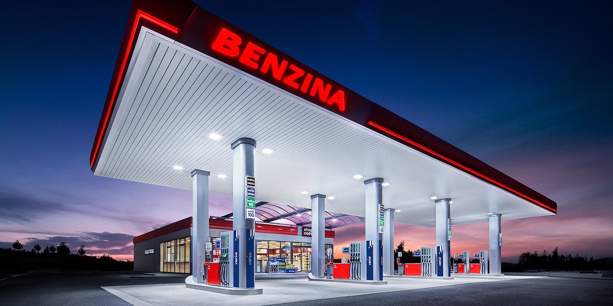 Stacje paliw Benzina należą do Grupy PKN Orlen w Czechach