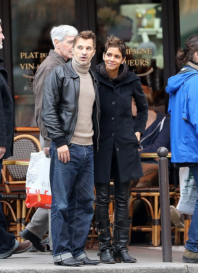 Halle Berry i Olivier Martinez w Paryżu