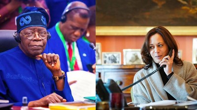 VP Kamala Harris speaks with Tinubu on US, Nigeria ties