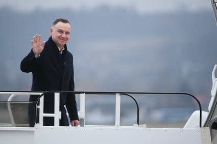 Andrzej Duda w Katarze. "Trzeba odkłamywać zakłamaną rzeczywistość rosyjską"